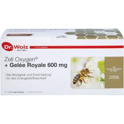 Zell Oxygen+Gelee Royale 600 mg Trinkampullen 280 ml