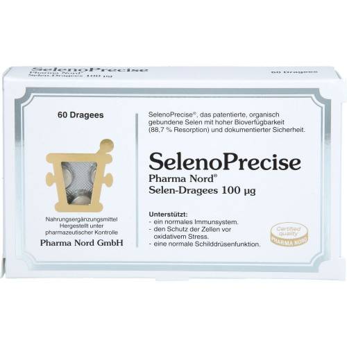 Selenoprecise 100 µg Pharma Nord Dragees 60 St