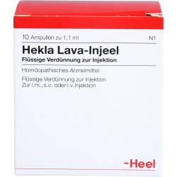 Hekla Lava Injeel Ampullen 10 St