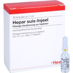 Hepar Suis Injeel Ampullen 10 St