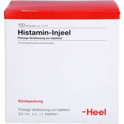 Histamin Injeel Ampullen 100 St