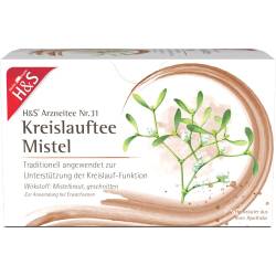 H&S Kreislauftee Mistel Filterbeutel 40 g