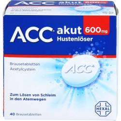 Acc akut 600 Brausetabletten 40 St