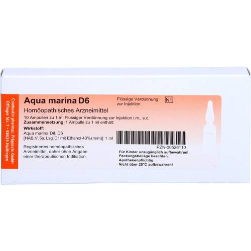 Aqua Marina D 6 Ampullen 10 ml