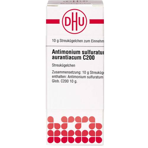 Antimonium Sulfuratum aurantiacum C 200 Globuli 10 g