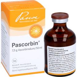 Pascorbin Injektionslösung Injektionsflasche 50 ml