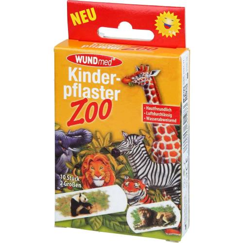 Kinderpflaster Zoo 2 Größen 10 St