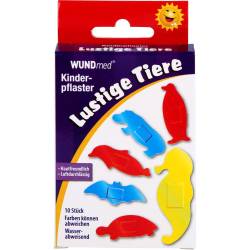 Kinderpflaster lustige Tiere 10 St