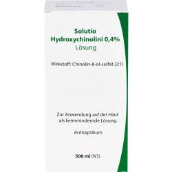 Solutio Hydroxychin. 0,4% 500 ml