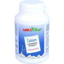 Calcium 200 mg+Vitamin C 30 mg AmosVital Lutsch. 50 St