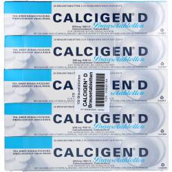 Calcigen D 600 mg/400 I.E. Brausetabletten 100 St
