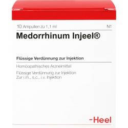 Medorrhinum Injeel Ampullen 10 St