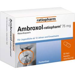 Ambroxol-ratiopharm 75 mg Hustenlöser Retardkaps. 50 St