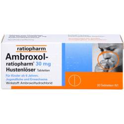 Ambroxol-ratiopharm 30 mg Hustenlöser Tabletten 20 St