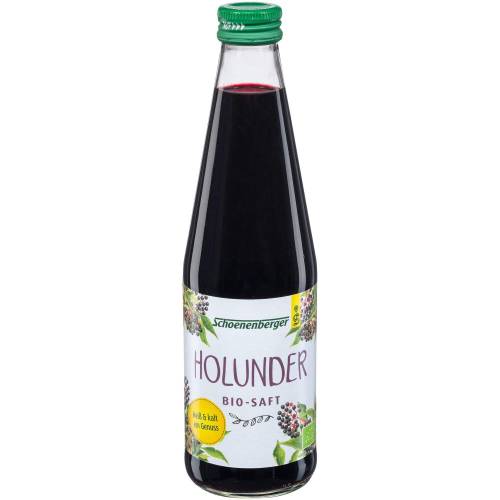 Holundersaft Bio Schoenenberger 330 ml