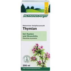 Thymian Saft Schoenenberger 200 ml