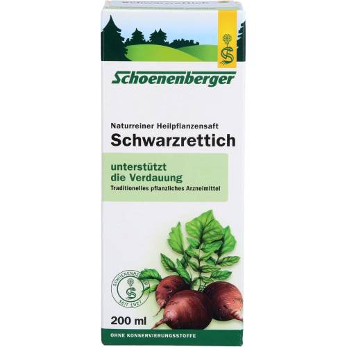 Schwarzrettich Schoenenberger Heilpflanzensäfte 200 ml