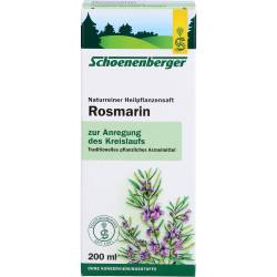 Rosmarin Heilpflanzensäfte Schoenenberger 200 ml