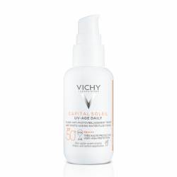Fluid colorat SPF50+ Capital Soleil UV-Age, 40ml, Vichy