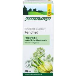 Fenchel Saft Schoenenberger Heilpflanzensäfte 200 ml