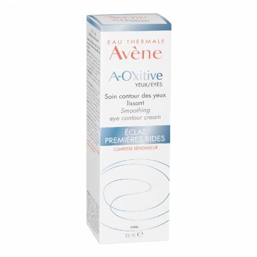 Crema pentru zona ochilor cu efect de netezire A-OXitive, 15 ml, Avene