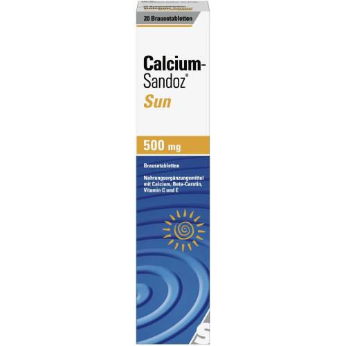 Calcium Sandoz Sun Brausetabletten 20 St