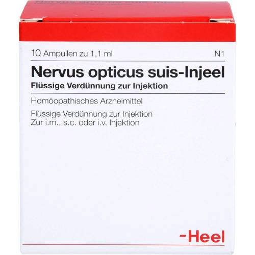 Nervus Opticus suis Injeel Ampullen 10 St