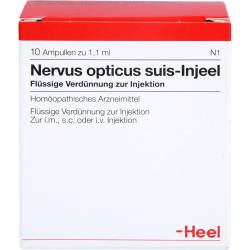 Nervus Opticus suis Injeel Ampullen 10 St
