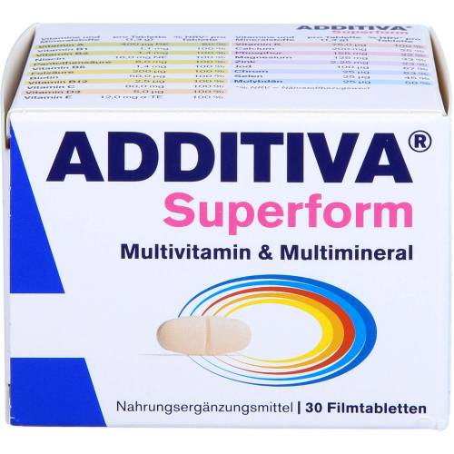 Additiva Superform Filmtabletten 30 St