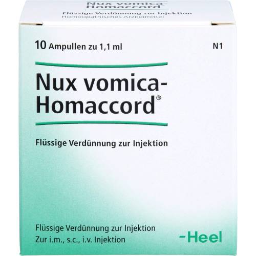 Nux Vomica Homaccord Ampullen 10 St