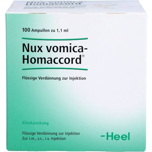Nux Vomica Homaccord Ampullen 100 St