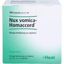 Nux Vomica Homaccord Ampullen 100 St