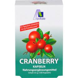 Cranberry Kapseln 400 mg 100 St