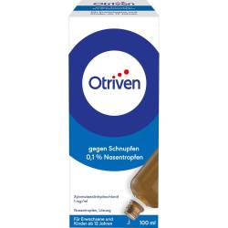 Otriven 0,1% Nasentropfen Nachfüllfla.Praxisbedarf 100 ml