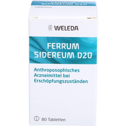 Ferrum Sidereum D 20 Tabletten 80 St