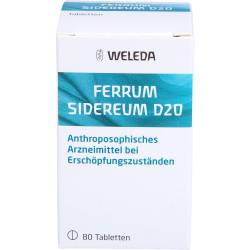 Ferrum Sidereum D 20 Tabletten 80 St