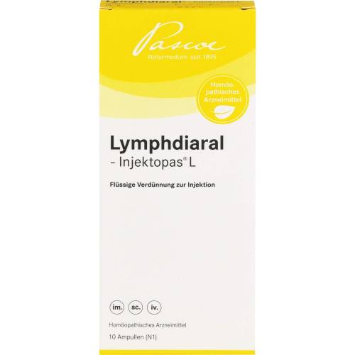 Lymphdiaral Injektopas L Ampullen 10 St