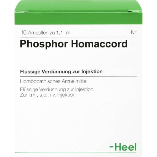 Phosphor Homaccord Ampullen 10 St