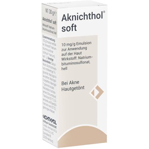 Aknichthol soft Emulsion 30 g