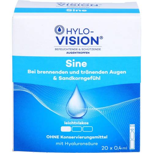 Hylo-Vision sine Einzeldosispipetten 8 ml
