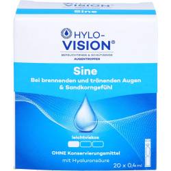 Hylo-Vision sine Einzeldosispipetten 8 ml