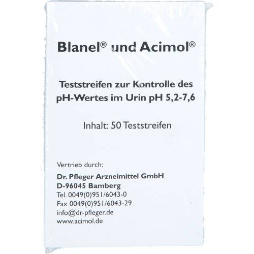 Teststreifenheft z.Bestimmung d.Urin ph Wertes 50 St