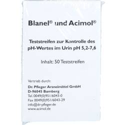 Teststreifenheft z.Bestimmung d.Urin ph Wertes 50 St