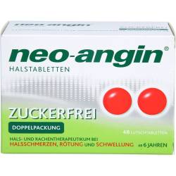 Neo-Angin Halstabletten zuckerfrei 48 St