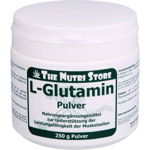 L-Glutamin 100% rein Pulver 250 g