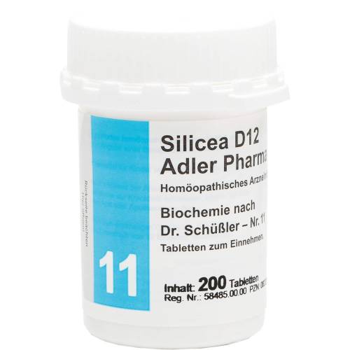 Biochemie Adler 11 Silicea D 12 Tabletten 200 St