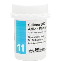 Biochemie Adler 11 Silicea D 12 Tabletten 200 St