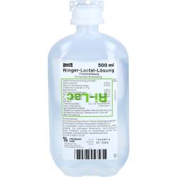 Ringer Lactat Lösung Plastik Infusionslösung 5000 ml
