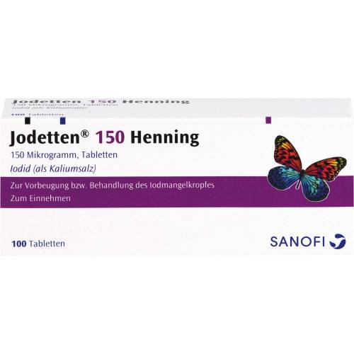 Jodetten 150 Henning Tabletten 100 St