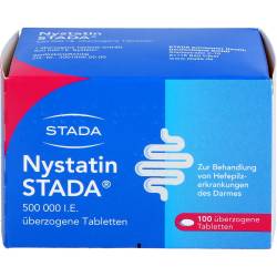 Nystatin Stada 500.000 I.E. überzogene Tab. 100 St